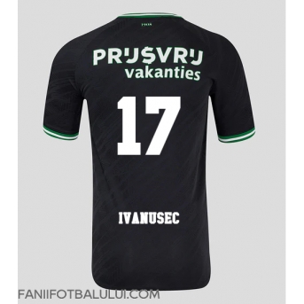 Feyenoord Luka Ivanusec #17 Tricou Fotbal Replică 2024-25 Barbati Deplasare